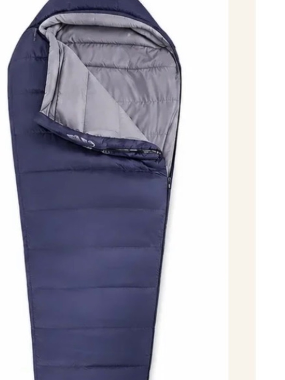Qezer 620FP Duck Down Navy sleeping bag-L like BRAND NEW navy blue